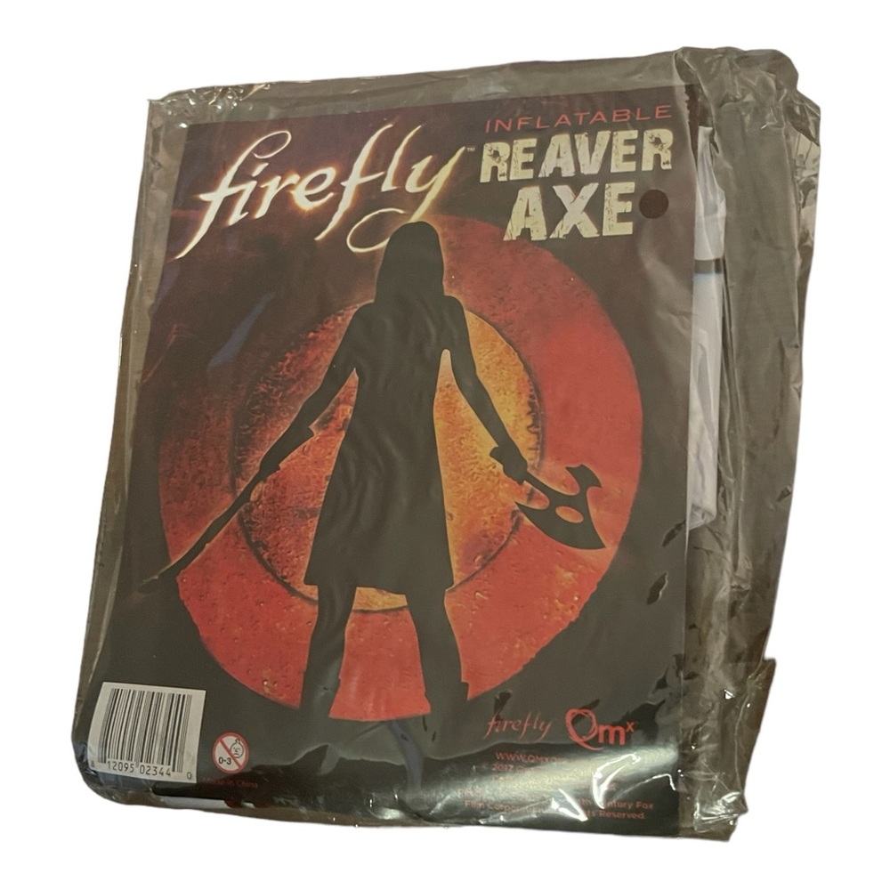 Firefly River Tam Reaver Axe Inflatable Loot Crate Exclusive NEW Cosplay Prop